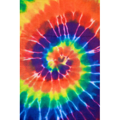 Tissu Tie Dye - photographie sur toile tendue