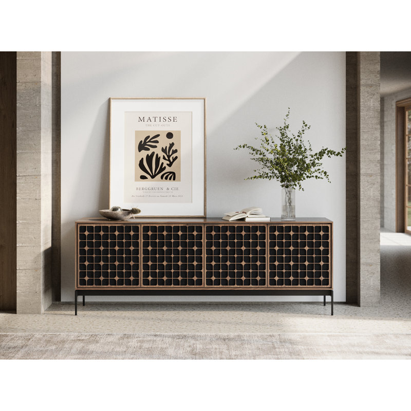 Elements - Cabinet with Console Base - Constellation Door, Natural Walnut