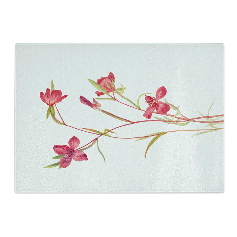 Farewell to Spring by Mary Vaux Walcott Chopping Board, 28.5cm W x 39cm L