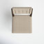 Handa Tufted Upholstered Side Chair in Ivory