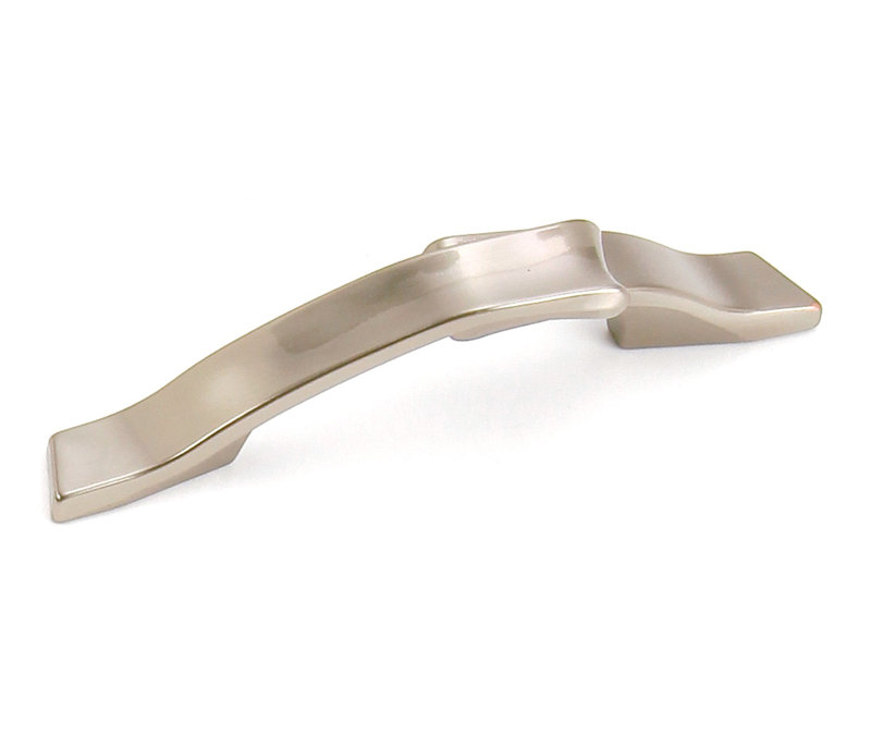 Diva Arch Pull, Satin Nickel