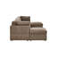 Canapé modulaire de coin avec repose-pieds Annai-1193278227