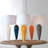 Teardrop Glass Lamp-Grey