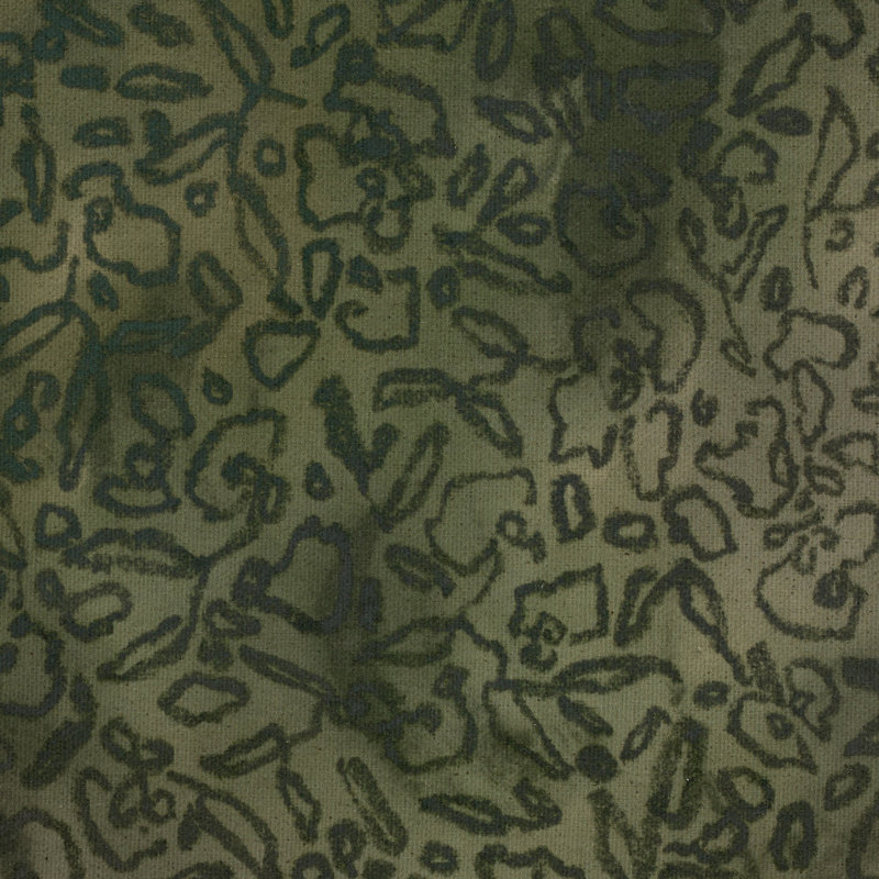Green Glimmer Painting by Laurel-Dawn Latshaw, 18" H x 18" W