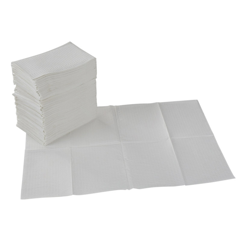 Doublure hygiénique jetable 2 plis ECR4Kids, papier à langer, blanc, paquet de 500