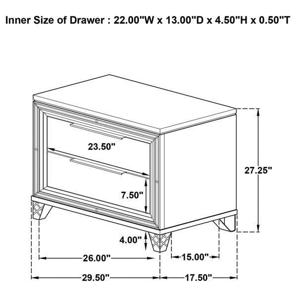 Dimensions du produit