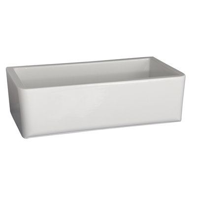 Hannah 32.75'' L Farmhouse / Apron Single Bowl Fireclay Kitchen Sink
