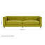 Riddleville 3 Seater Sofa-1599323530