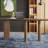 Brown Free Form Solid Wood desk-1911176326