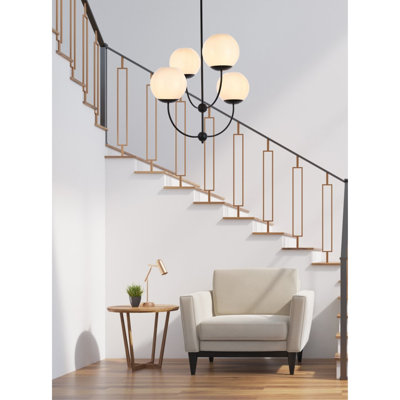Romney 4 - Light Chandelier