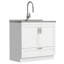 Évier et armoire à lessive 36 pouces-1448218892