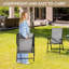 Foldable Outdoor Patio Dining Armchair-614630502-625965544