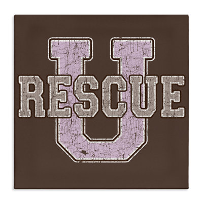 Art mural sur toile "Rescue U" par Spirit Animals / Life Is High