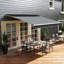 Auvent de patio rétractable polyvalent pour les espaces extérieurs, améliorant le confort et le style-113116516