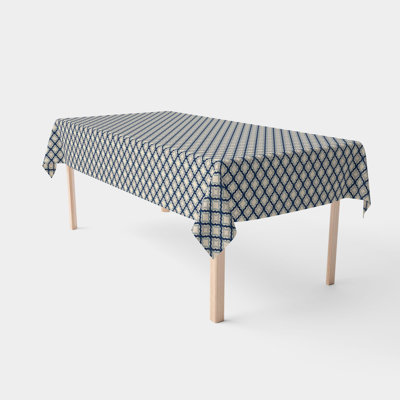 Kiomi Diamond Ogee Tablecloth