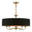 Lustre suspendu 5 lumières en laiton antique-1944094596