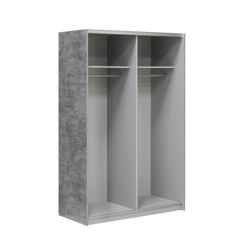 Rona 2 Door Manufactured Wood Wardrobe