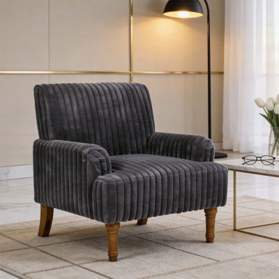 Fauteuil rembourré confortable pour le salon