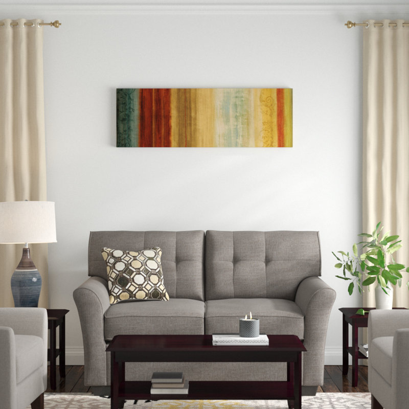 « nuanced ii », reproduction d’art sur toile, H 16 po x l 48 po x P 1,5 po