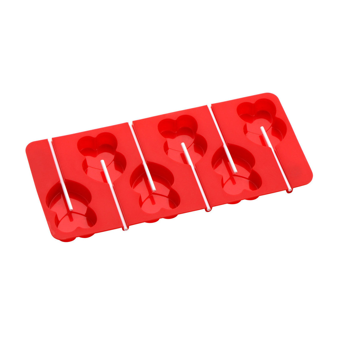 Symple Stuff Traskwood 6 Cup Non-Stick Silicone Mould with Lid