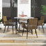 Alburgh All-Weather Outdoor Bistro Set with Four Rope Chairs and 30" H Bistro Table