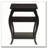 Black 2-shelf End Table-1739660938