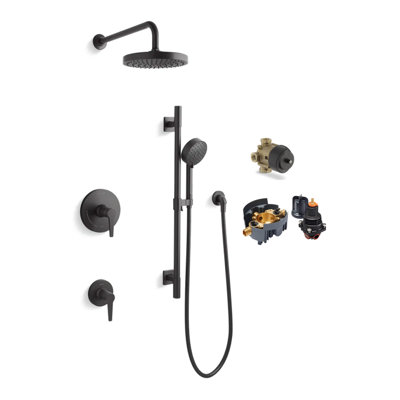  Awaken Tub and Shower Faucet + Valve 2.5GPM