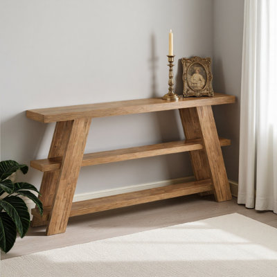 Storage Side Table,3-Tier Console Table,Sofa Table