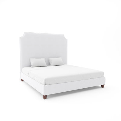 Caldwell Custom Upholstered Bed with 9" Rails