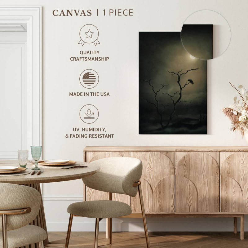 Hitzel Creepy Tree, 51" H x 34" W