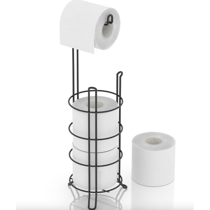 Dorrian Free Standing Toilet Paper Holder