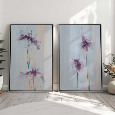 Soft Bloom Moods, Set of 2 Prints
