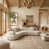 Beige bouclé sélectionné