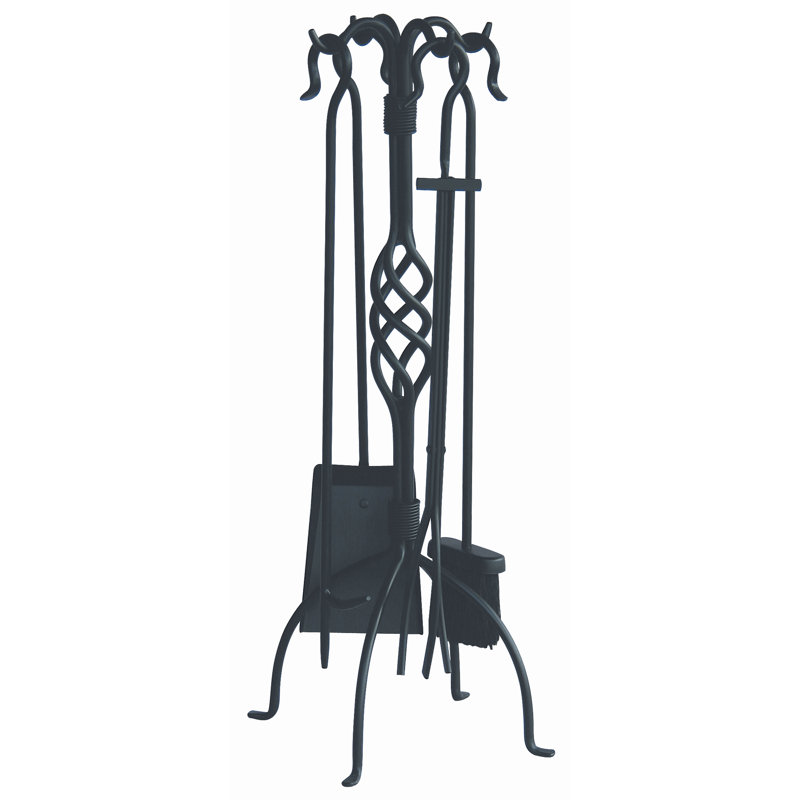 Iron Fireplace Tool Set