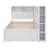 Twin-Size Wooden Daybed With Shelves, USB Ports, And Pull-Out Trundle-1884360244