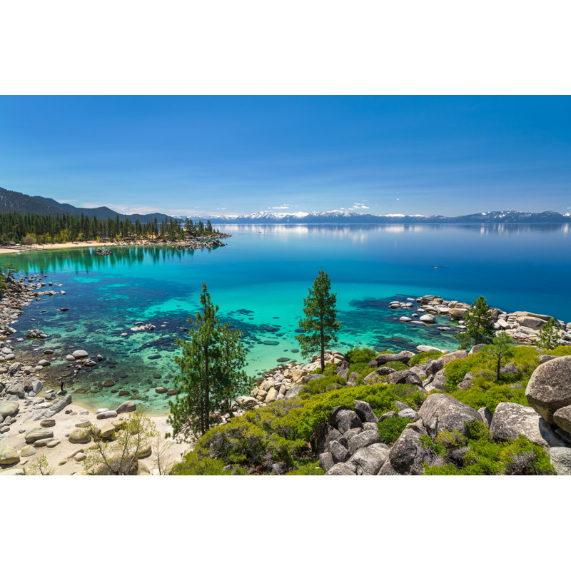 «Lake Tahoe» par Mariuszblach - photographie sur toile tendue, L 36 po x H 24 po