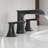 Waterfall 8 In. Widespread Double Handle Stainless Steel Bathroom Faucet-103539547