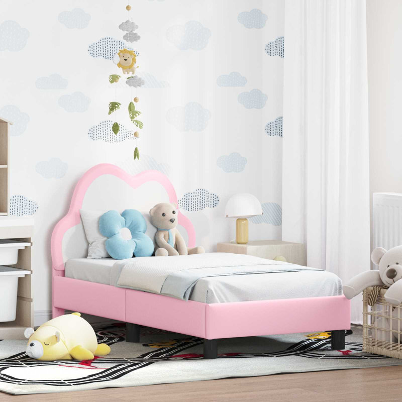 Bed Frame, Cot Bed / Toddler (70 x 140cm), Pink