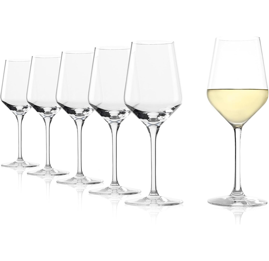 Stolzle Lausitz, Dempstor - White Wine Glasses, 365ml