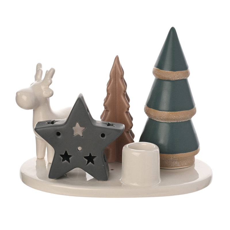 Ceramic Tabletop Candlestick