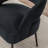 Mann Upholstered Velvet Armchair With Black Legs-852376728