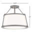 Plafonnier semi-encastré 3 lumières 15,5 po Vonnie-837547115