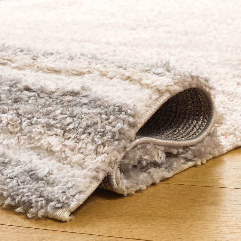 Gemma Shag 604 Abstract Rug, Rectangle 4' x 6'