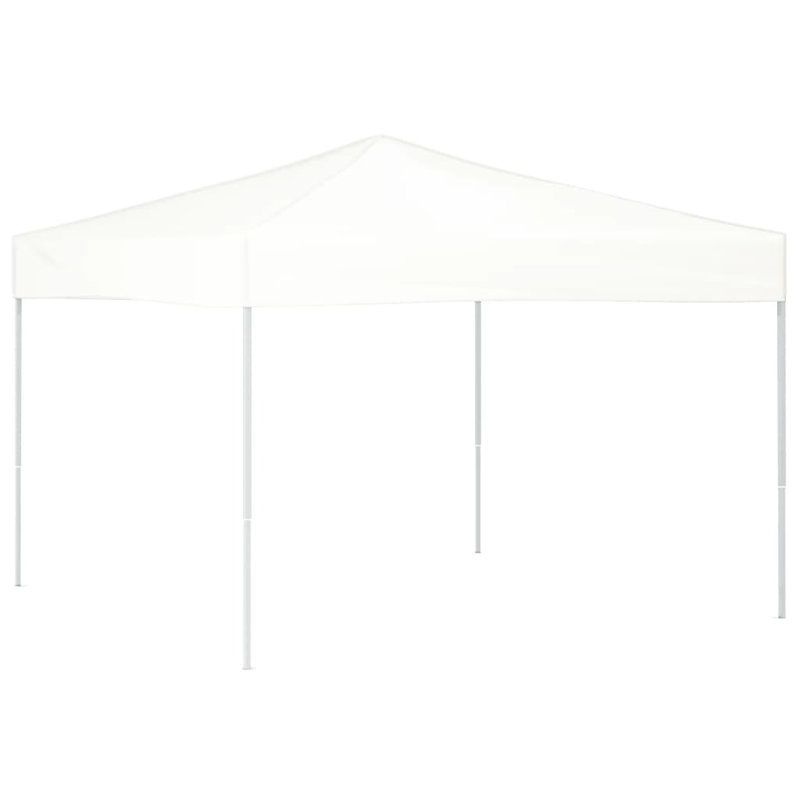 Dakota Fields Folding Party Tent Black, 245 x 292 x 292 cm, White, White