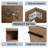 Coryna 18" Wall Mounted Single Bathroom Vanity Set with Ceramic Top without Faucet-1251919334-1251919335