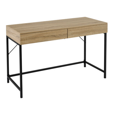 Annay Metal Base Writing Desk