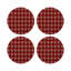 Glass Beads Round Beaded Placemats