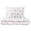 Feuille Bluer Linen Set 4PC-2010741624