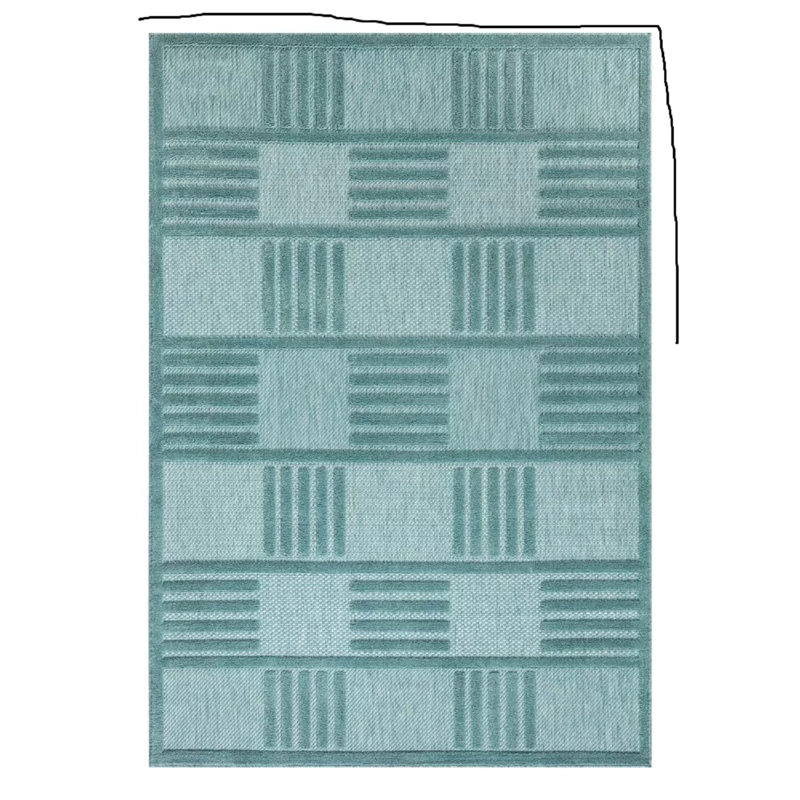 Geometric Area Rug, Rectangle 160 x 230 cm
