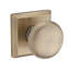 Round Single Dummy Door Knob with Traditional Square Rose-125753329-22034722